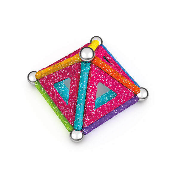 Geomag Glitter Magneettinen Rakennussarja 22 osaa