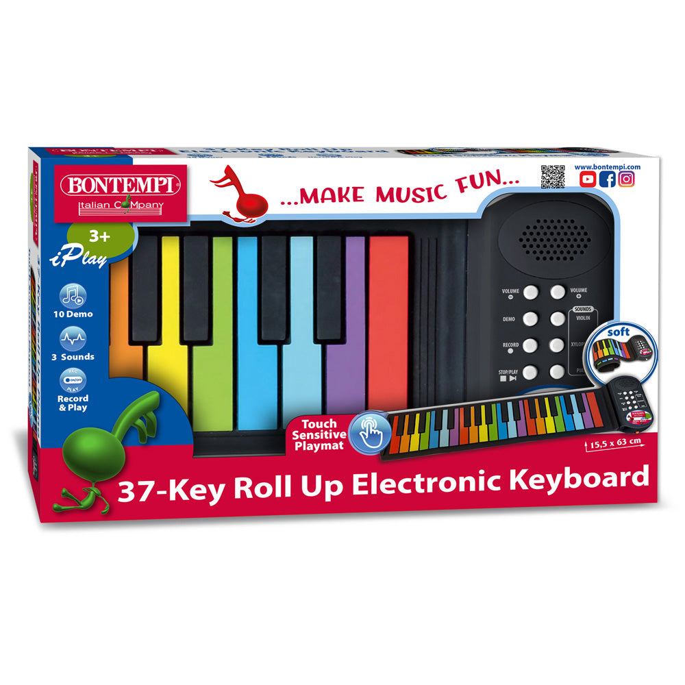 Bontempi Roll-up Leikkipiano/Sähköpiano 37 Kosketinta