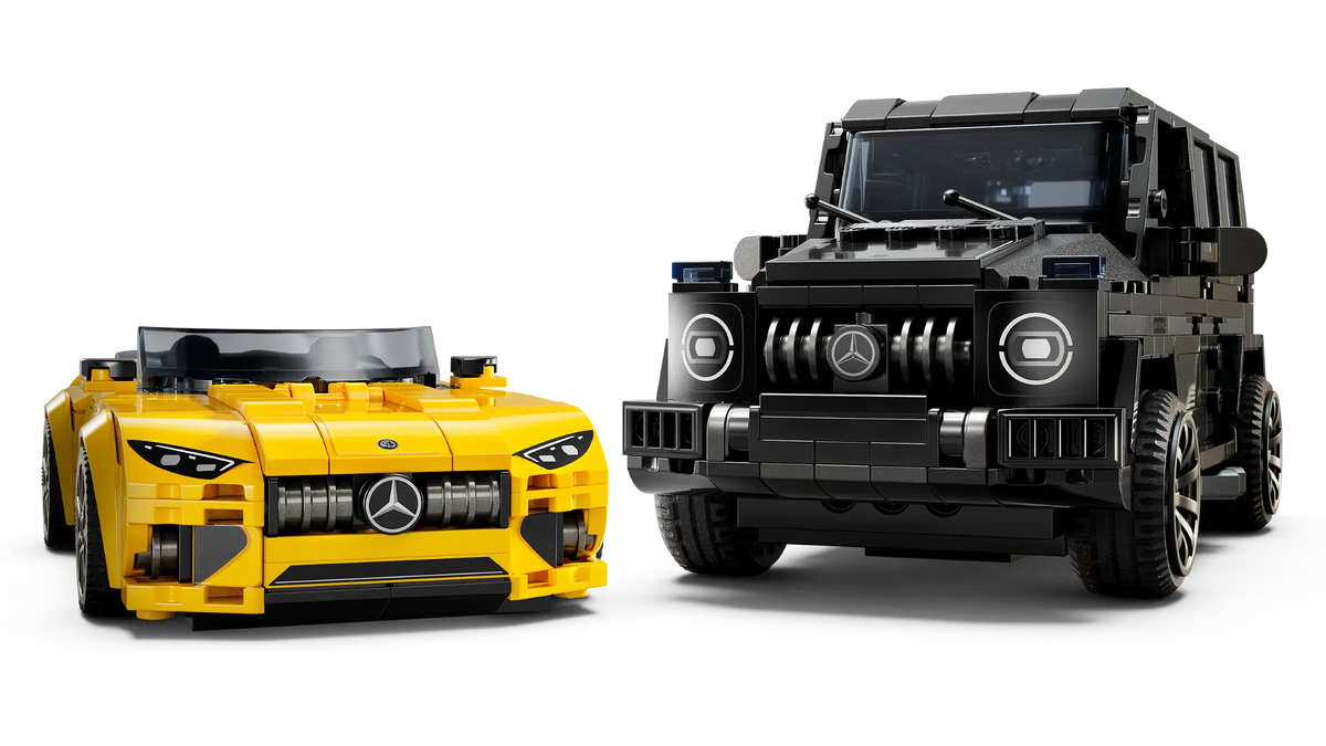 LEGO Speed Champions 76924 Mercedes-AMG G 63 ja Mercedes-AMG SL 63