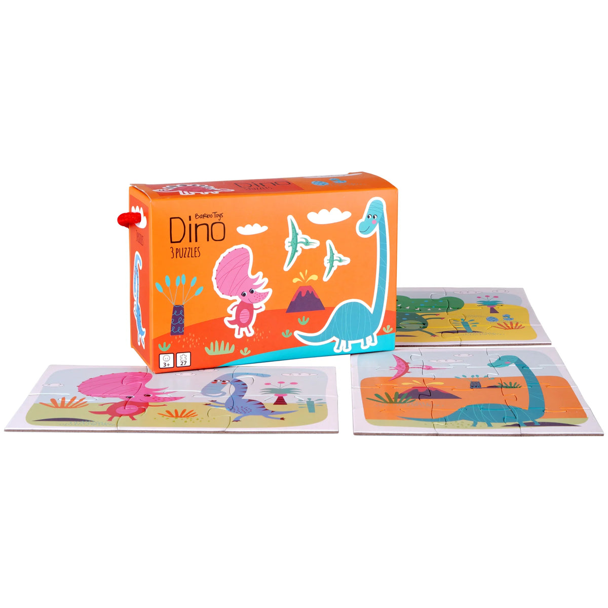 Pikkupalapelit Dinosaurukset 3 Palapeliä