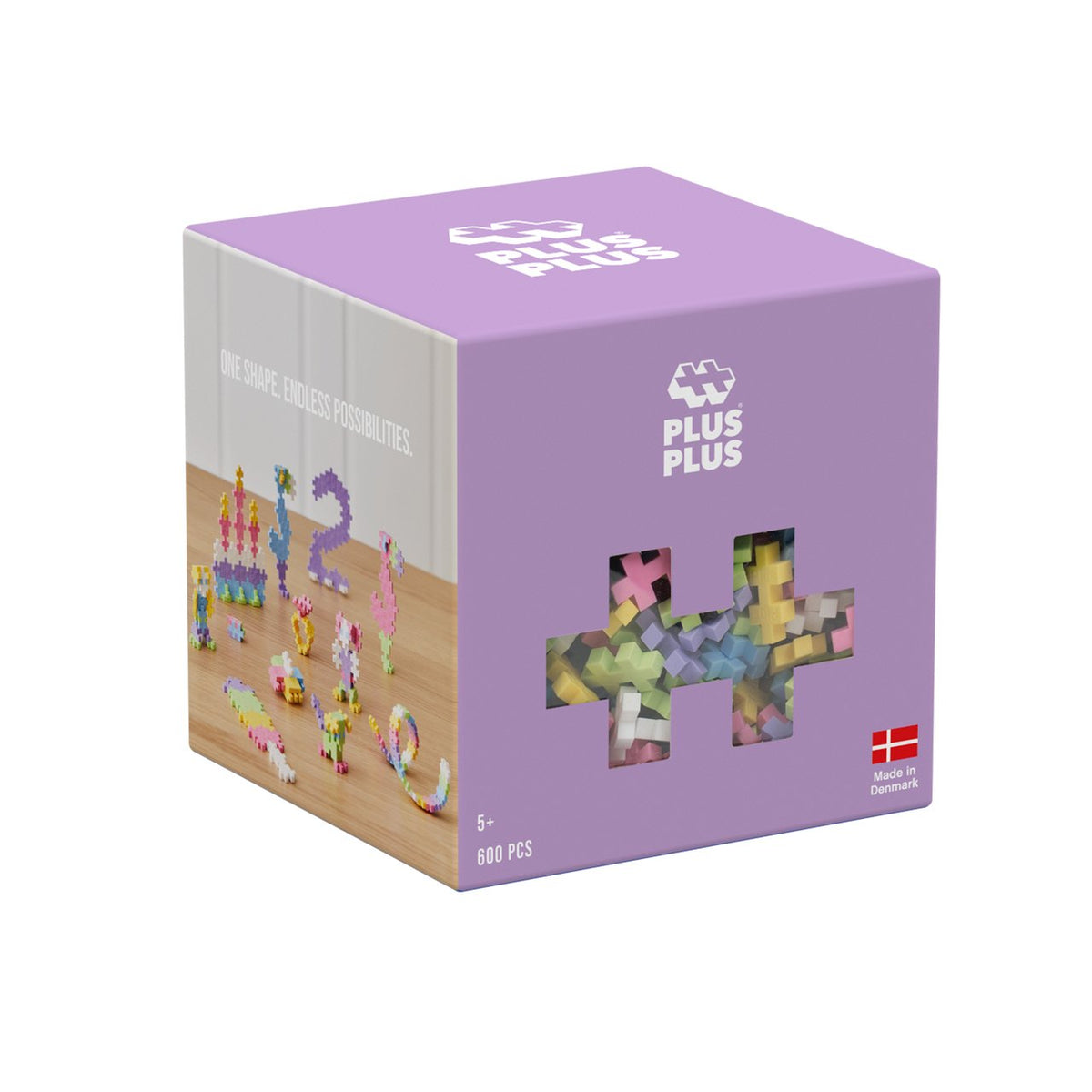 Plus Plus Mini Pastel 600 osaa