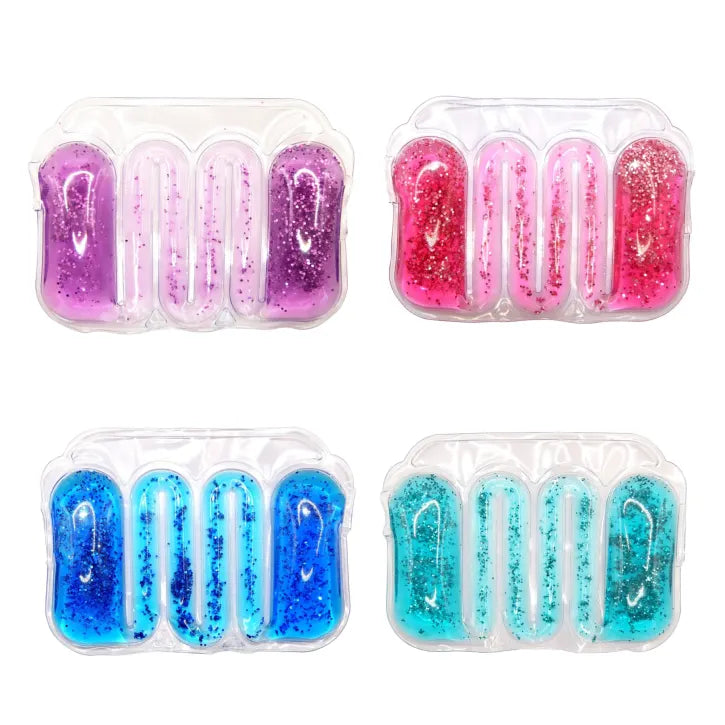 Sensory Water Bag Stressilelu Glitter 15cmx11cm