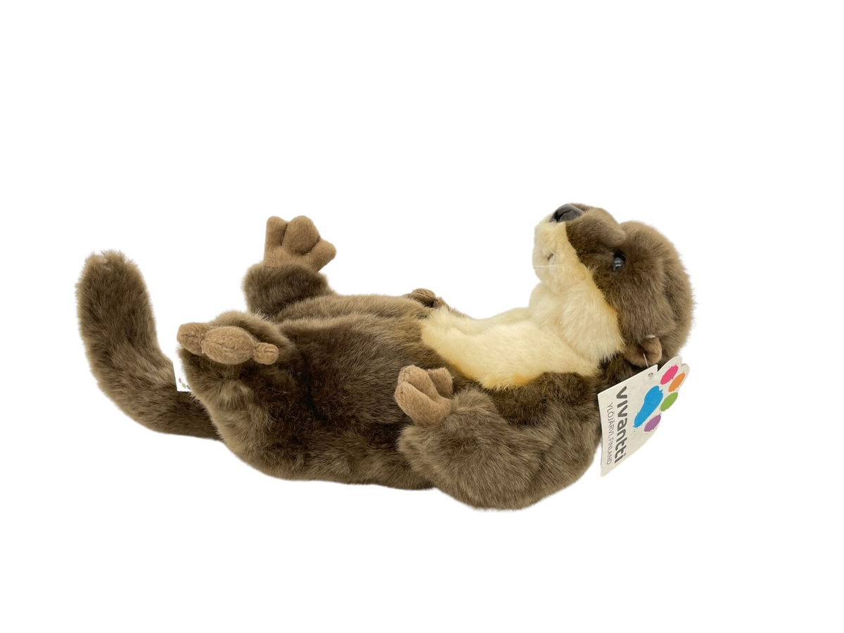 Selällä Makaava Saukko Pehmolelu 25cm