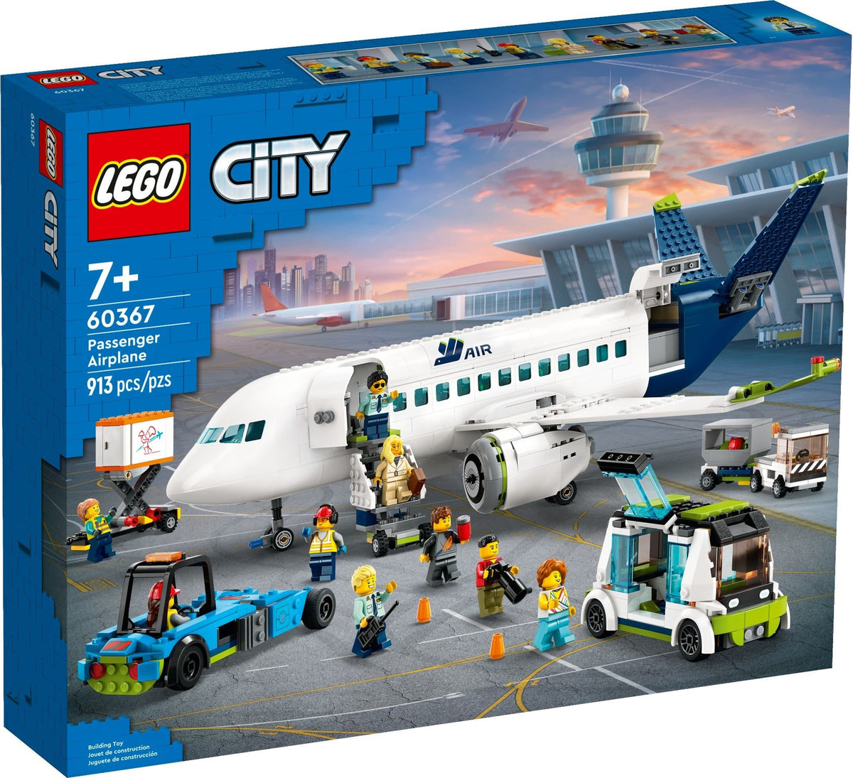 LEGO City Matkustajalentokone 60367