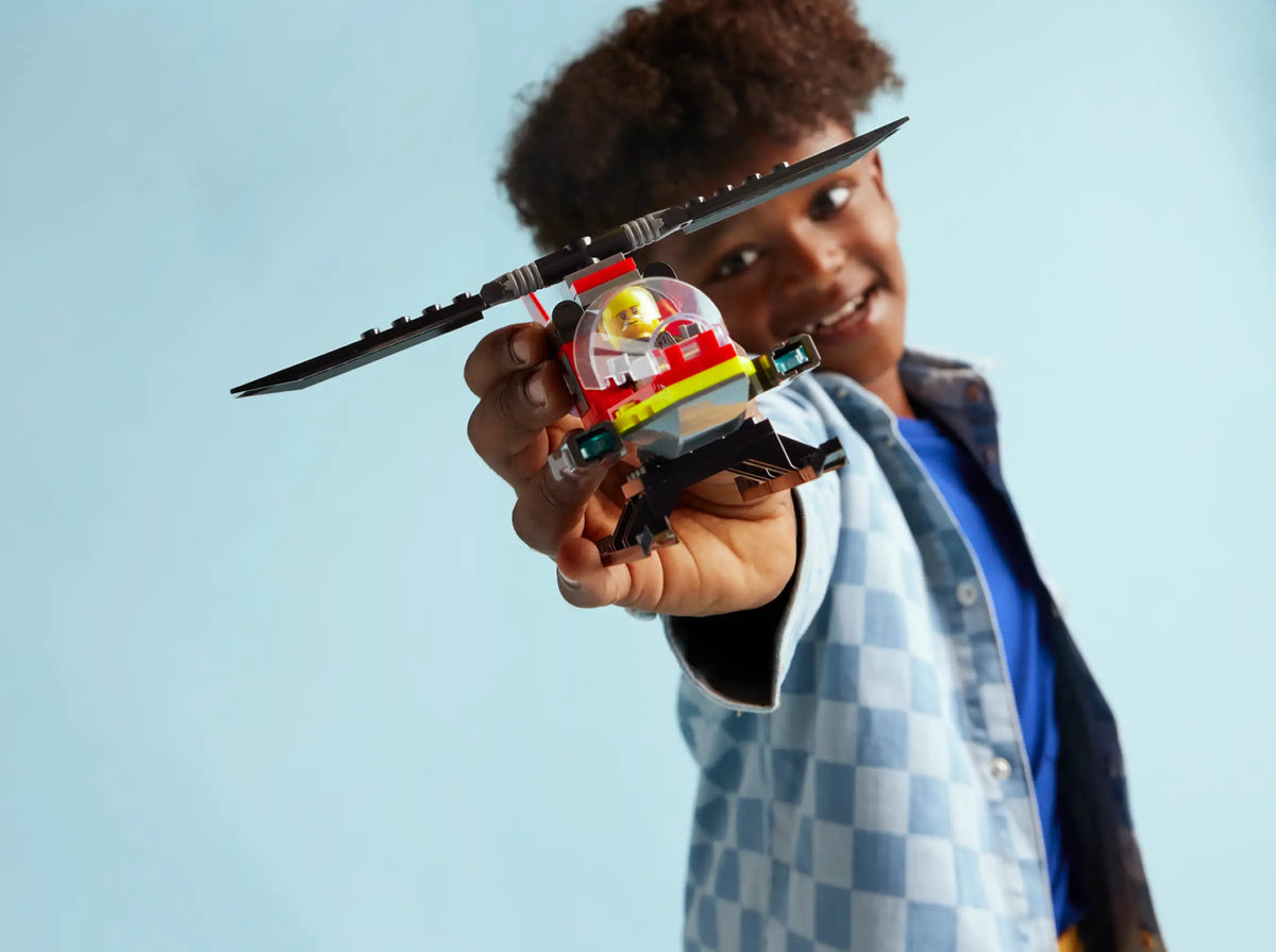 LEGO City 60411 Palokunnan Pelastushelikopteri