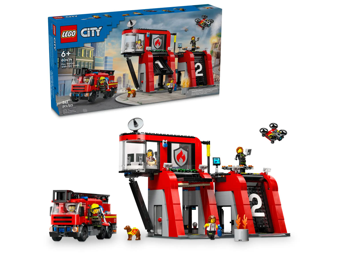 LEGO City 60414 Paloasema ja Paloauto