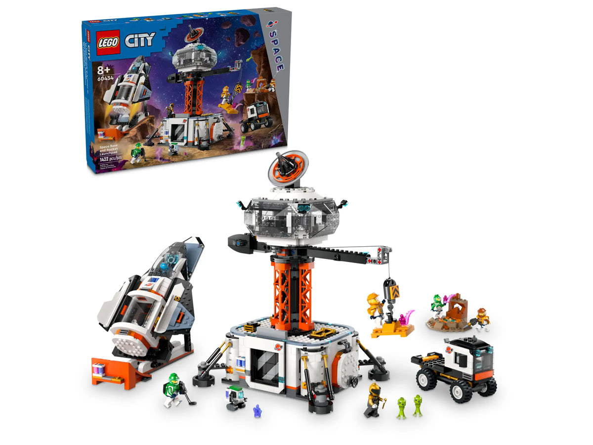 LEGO City 60434 Avaruusasema ja Raketin Laukaisualusta