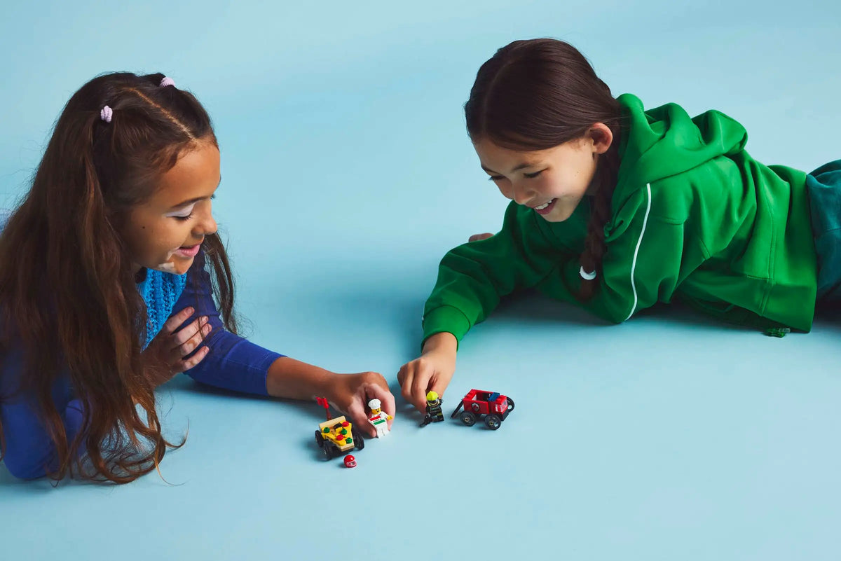 LEGO City 60458 Pizza-auto Vastaan Paloauto Kilpa-auto Pakkaus