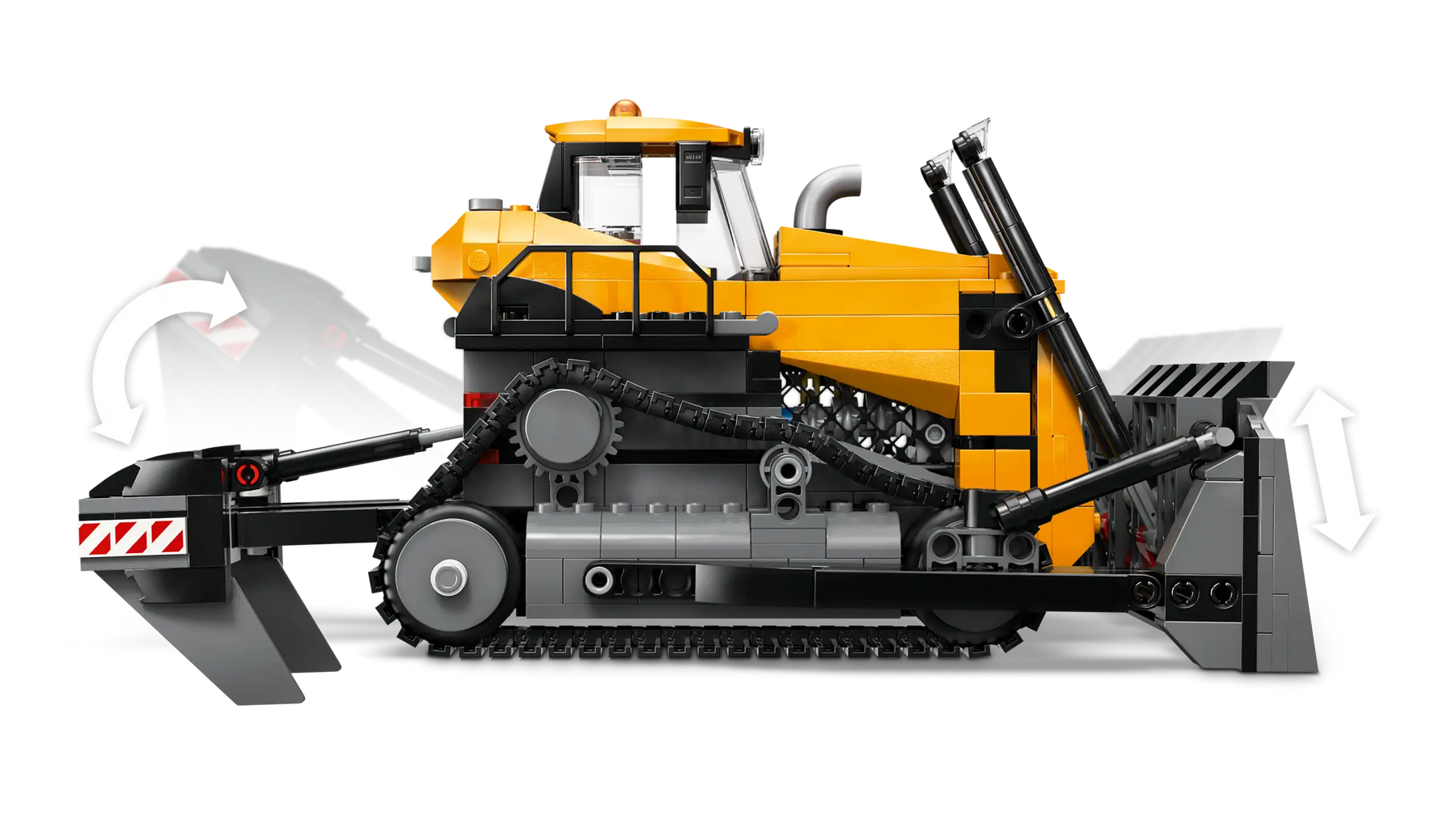LEGO City 60466 Keltainen Puskutraktori