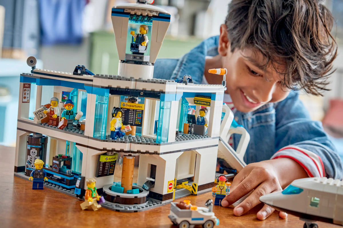 LEGO City 60502 Lentokenttä ja Lentokone