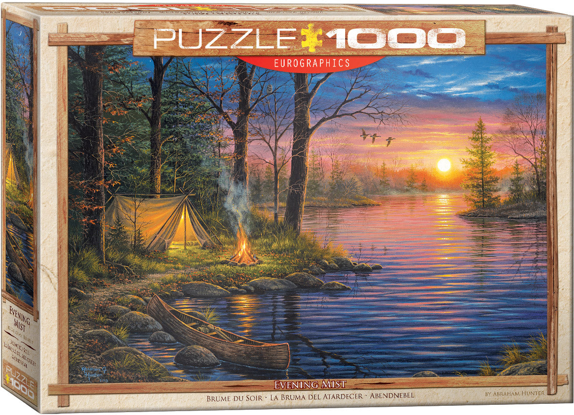 Eurographics 1000 Palan Palapeli Evening Mist By Abraham Hunter