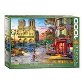 Eurographics 1000 Palan Palapeli Notre Dame Sunset