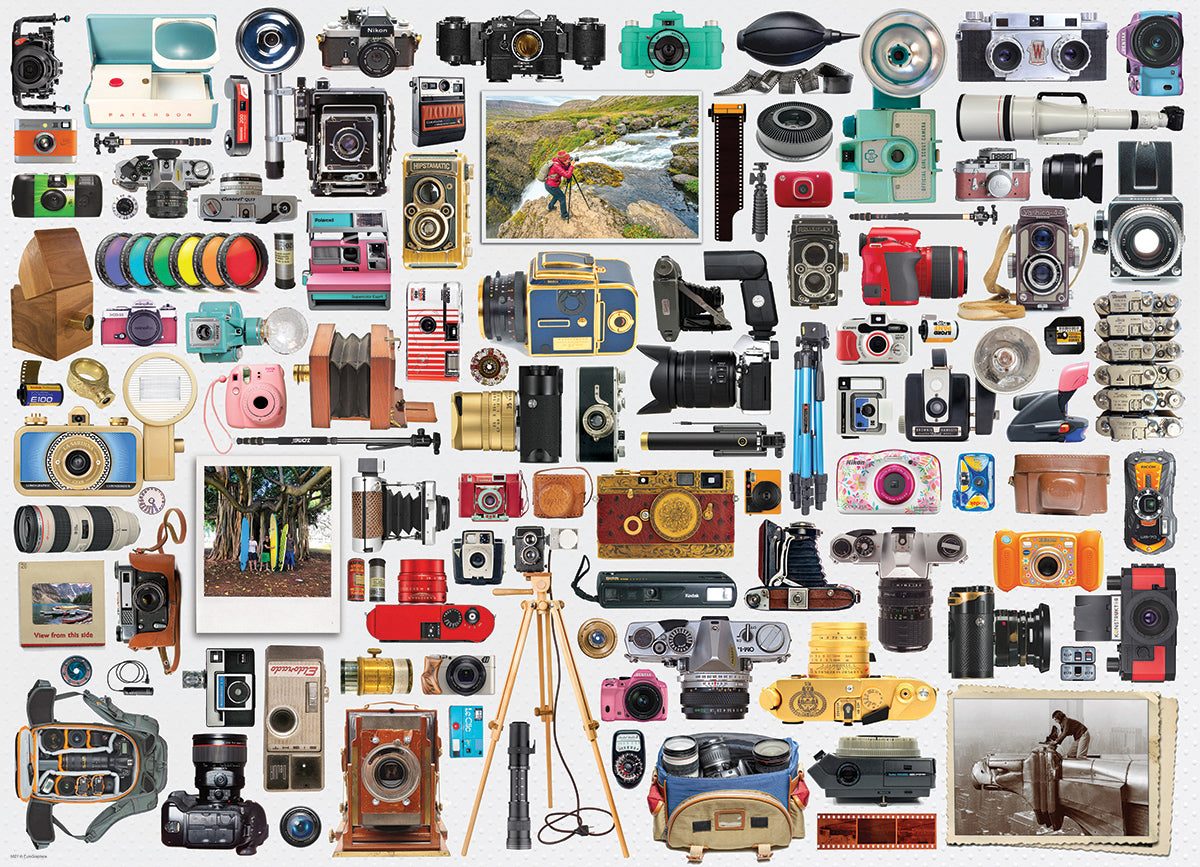 Eurographics 1000 Palan Palapeli The World Of Cameras