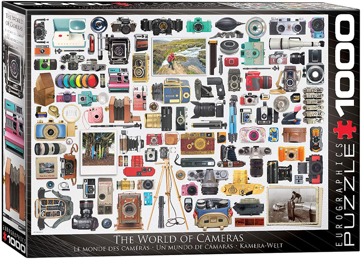 Eurographics 1000 Palan Palapeli The World Of Cameras