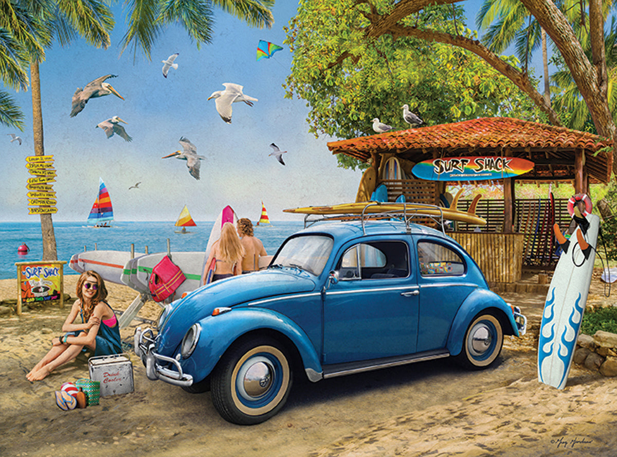 Eurographics 1000 Palan Palapeli Surf Shack