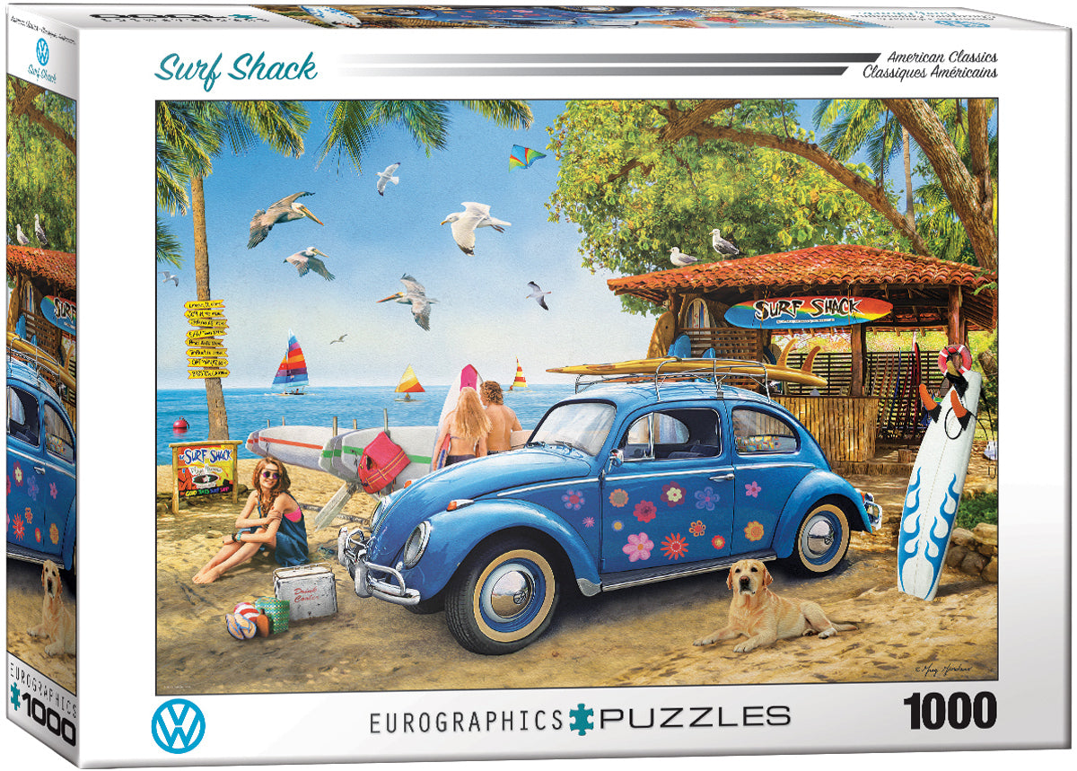 Eurographics 1000 Palan Palapeli Surf Shack