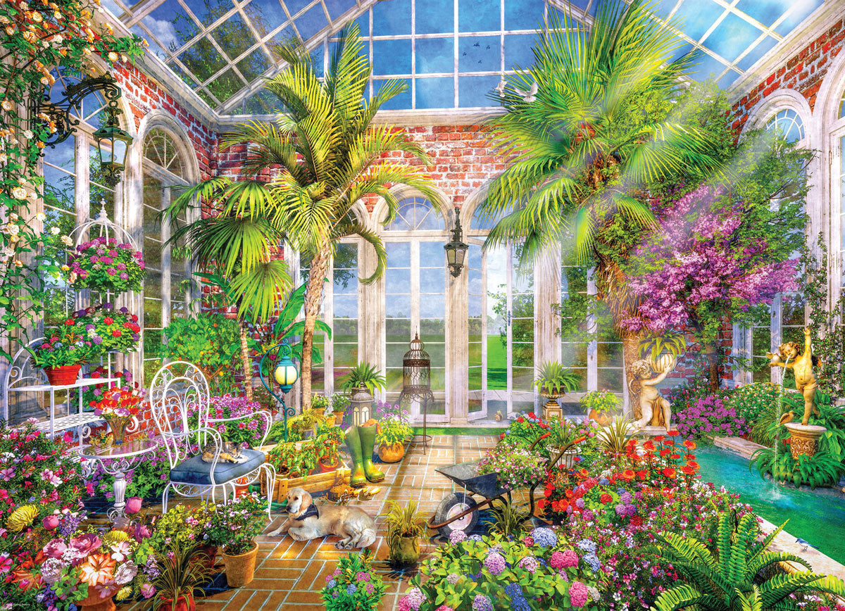Eurographics 1000 Palan Palapeli Glass Garden