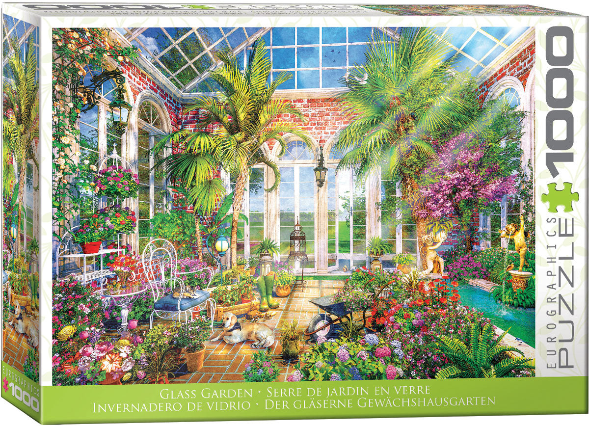 Eurographics 1000 Palan Palapeli Glass Garden