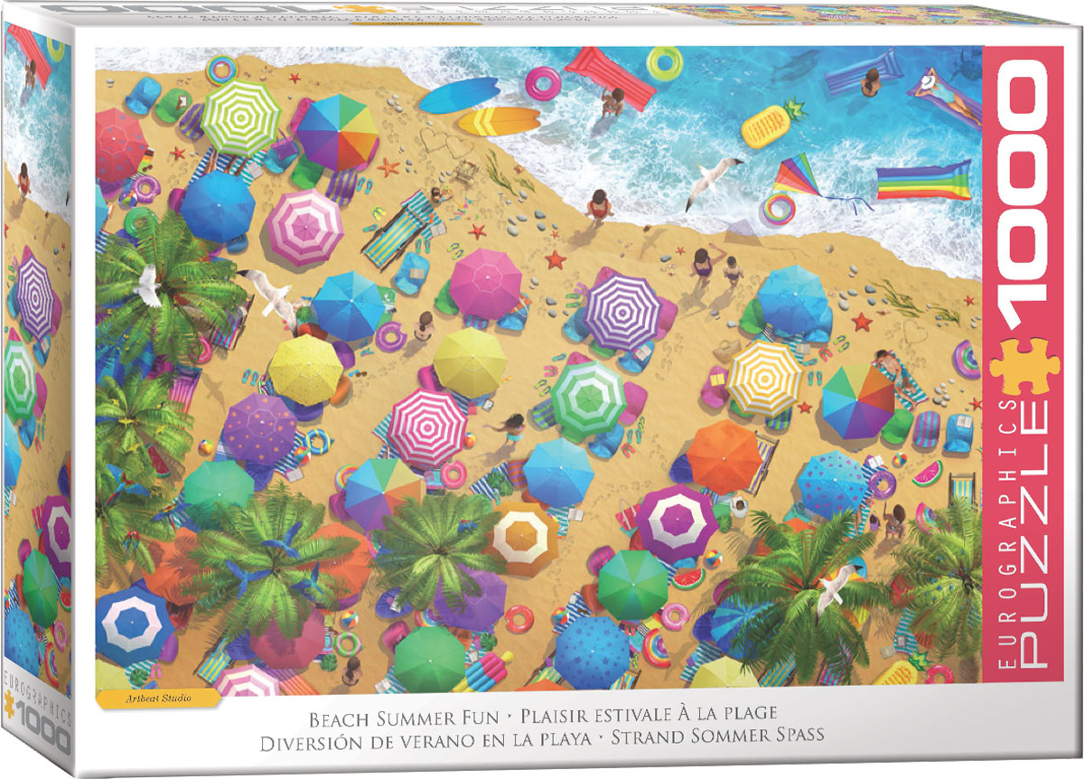 Eurographics 1000 Palan Palapeli Beach Summer Fun
