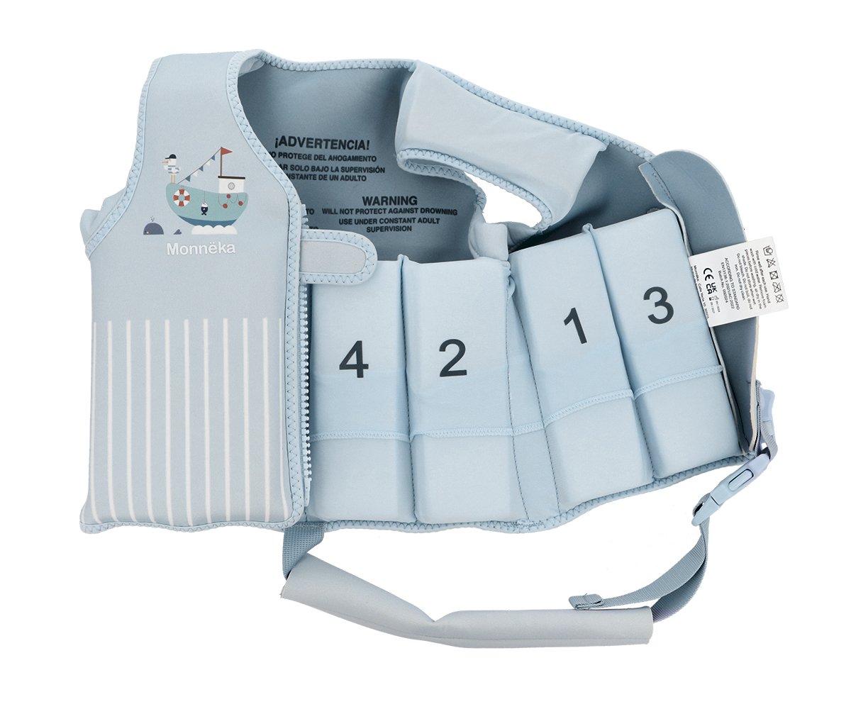 Monnëka Kalastajavene Uimaliivi 3-6 Vuotiaille