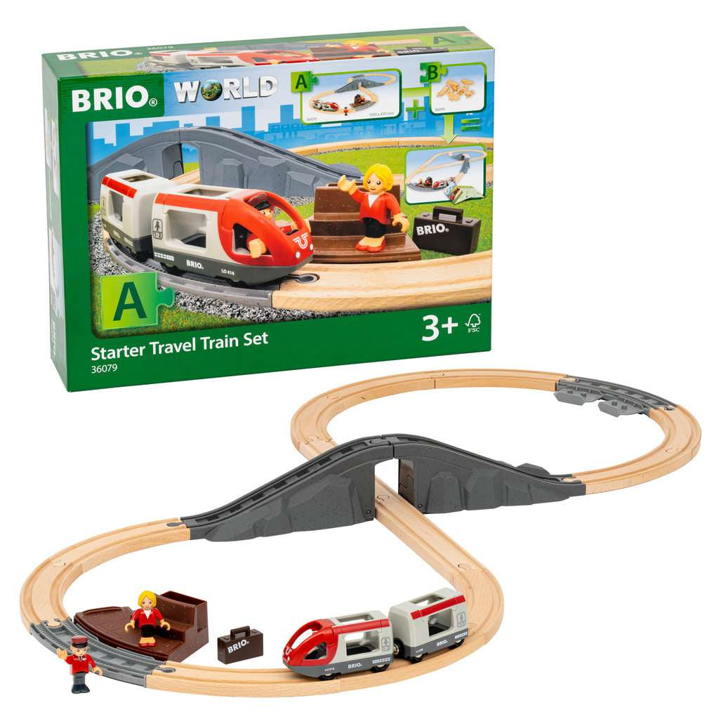 Brio 36079 Henkilöjunasetti Aloituspakkaus A