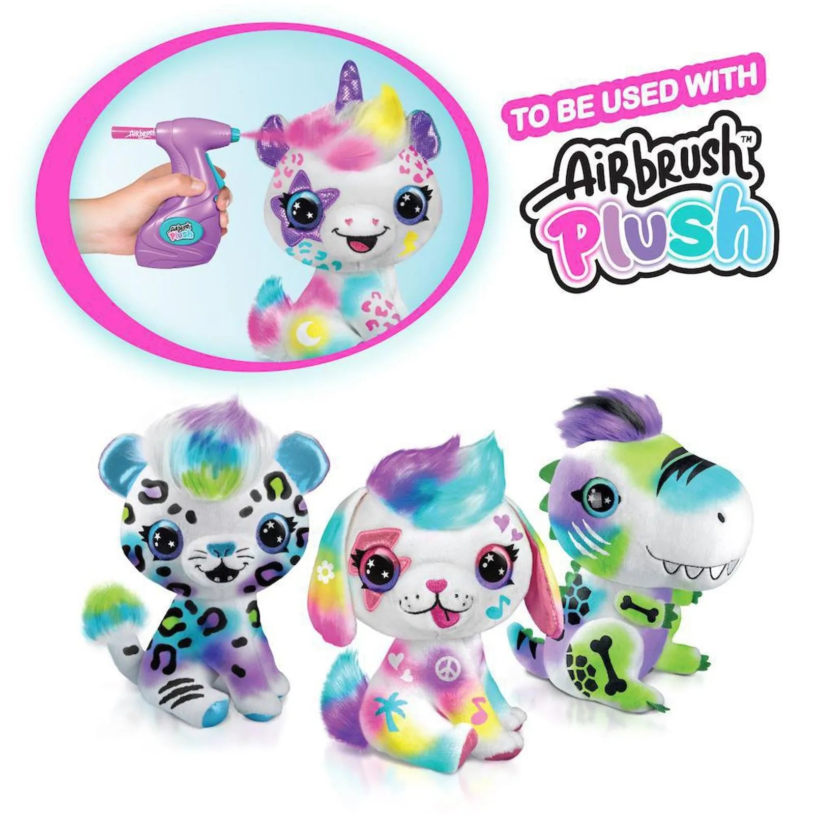 Airbrush Plush Refill Kit, Täyttöpakkaus 10 Kynää
