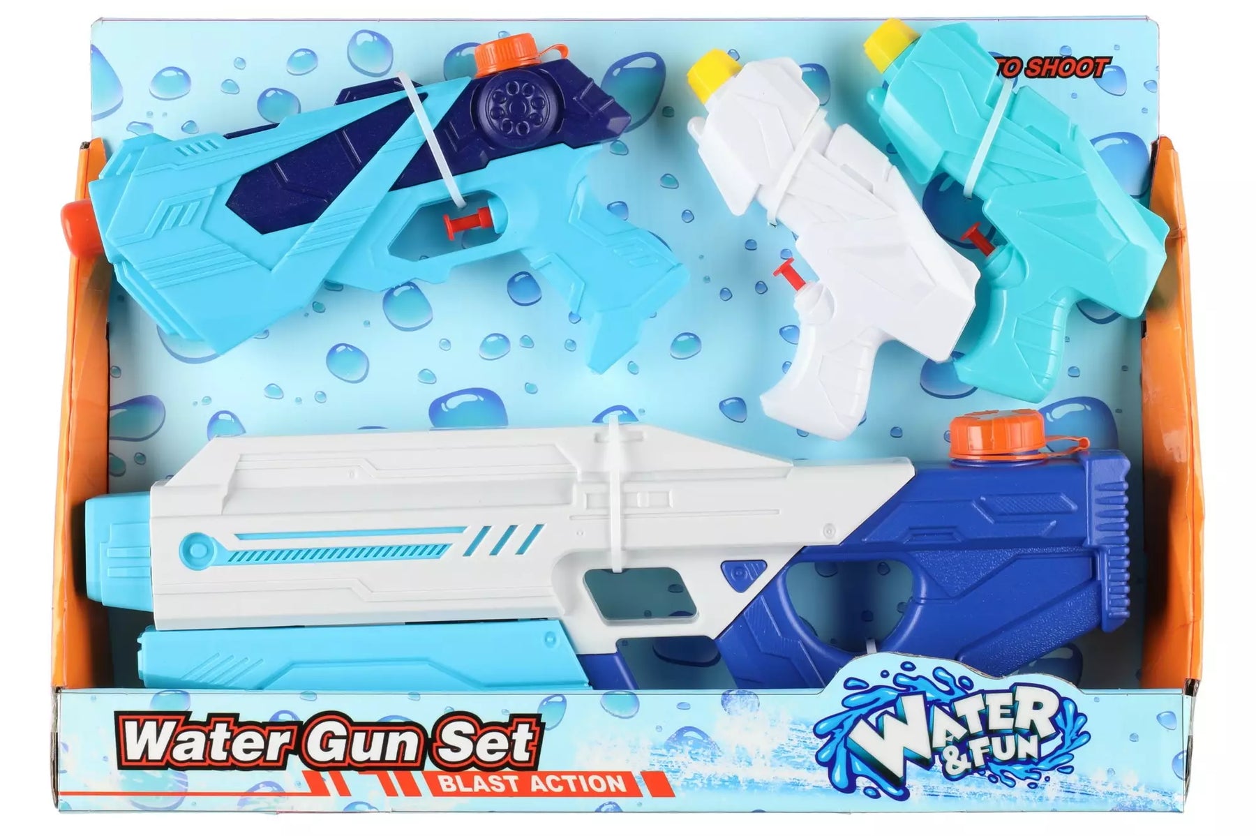 Water&Fun Vesipyssy 4 kpl Setti