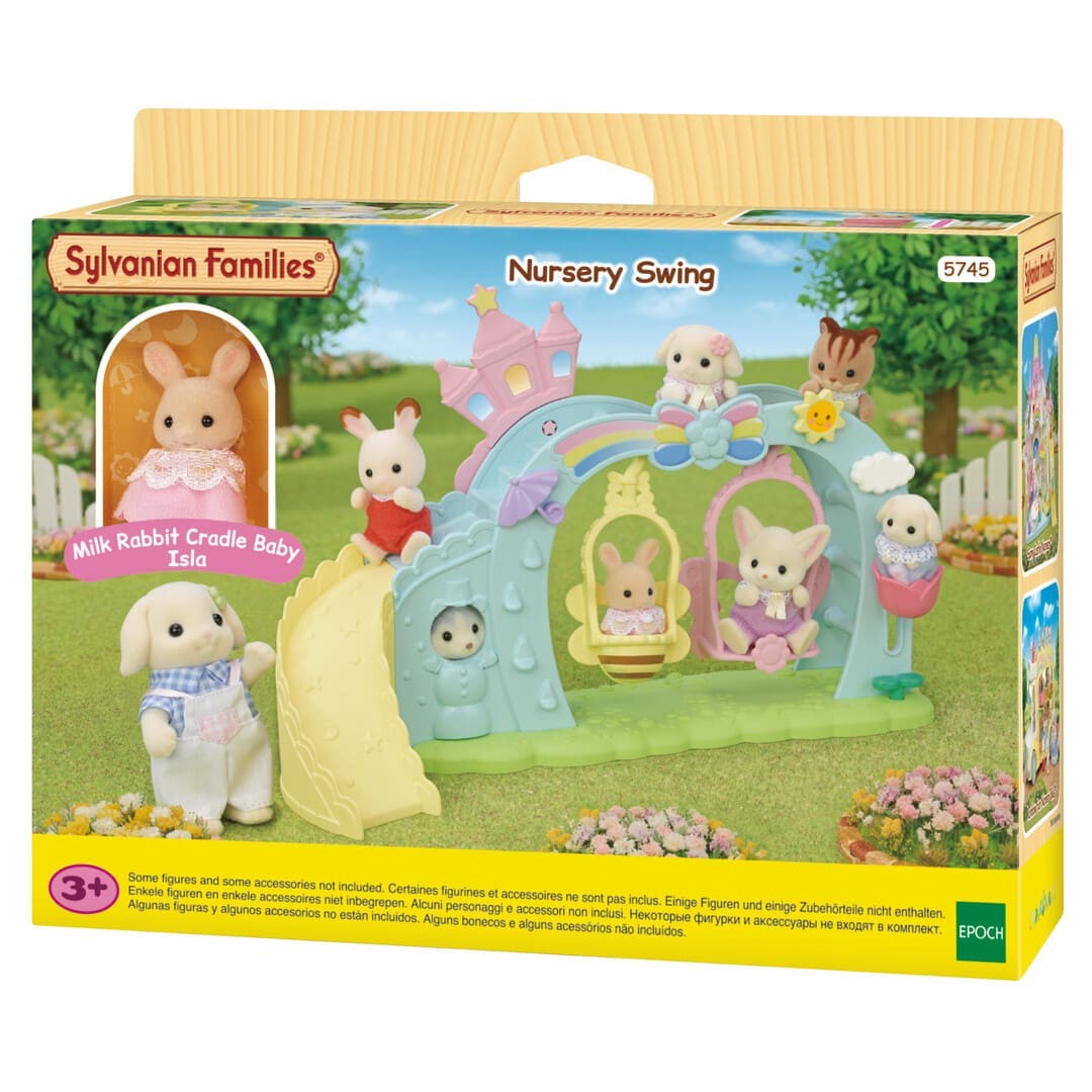 Sylvanian Families 5745 Leikkipaikka Liukumäellä ja Keinuilla