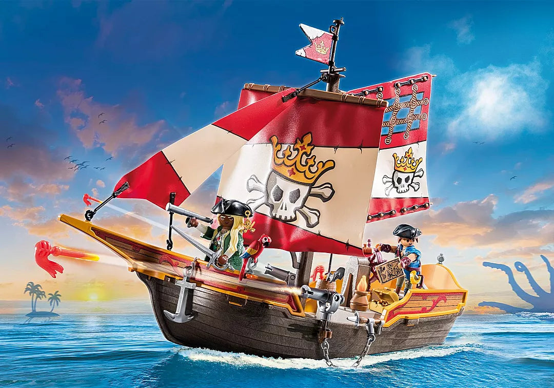 Playmobil Pirates 71418 Merirosvolaiva
