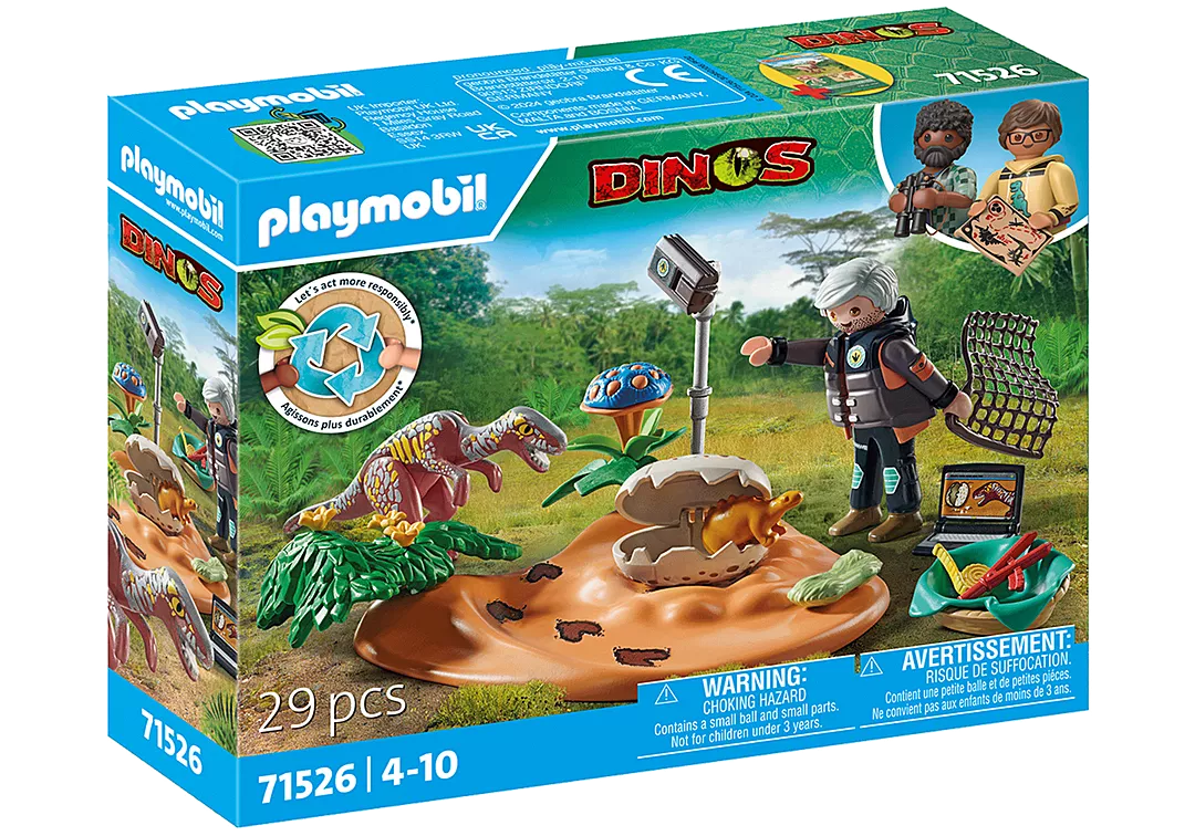 Playmobil Dinos 71526 Stregosaurus ja Munavaras