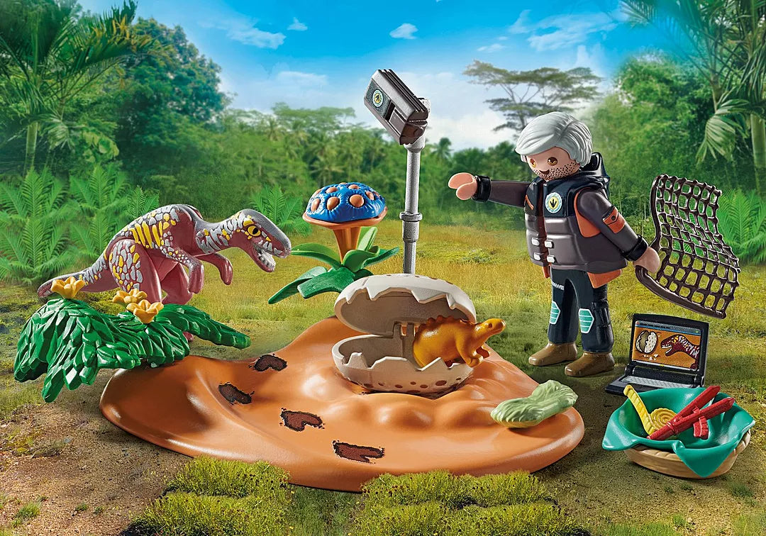 Playmobil Dinos 71526 Stregosaurus ja Munavaras