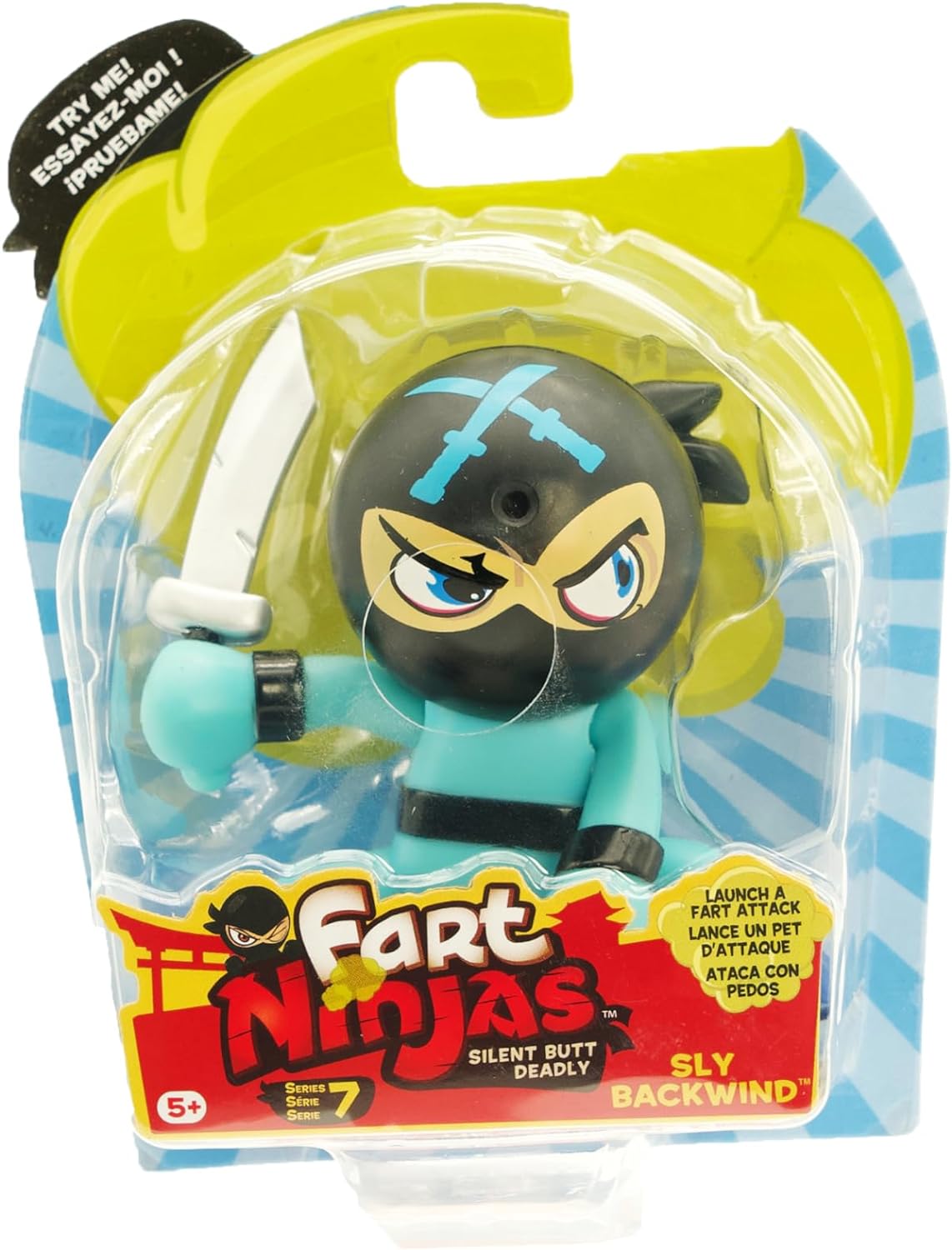 Fart Ninjas Piereskelevä Ninja Sly Backwind