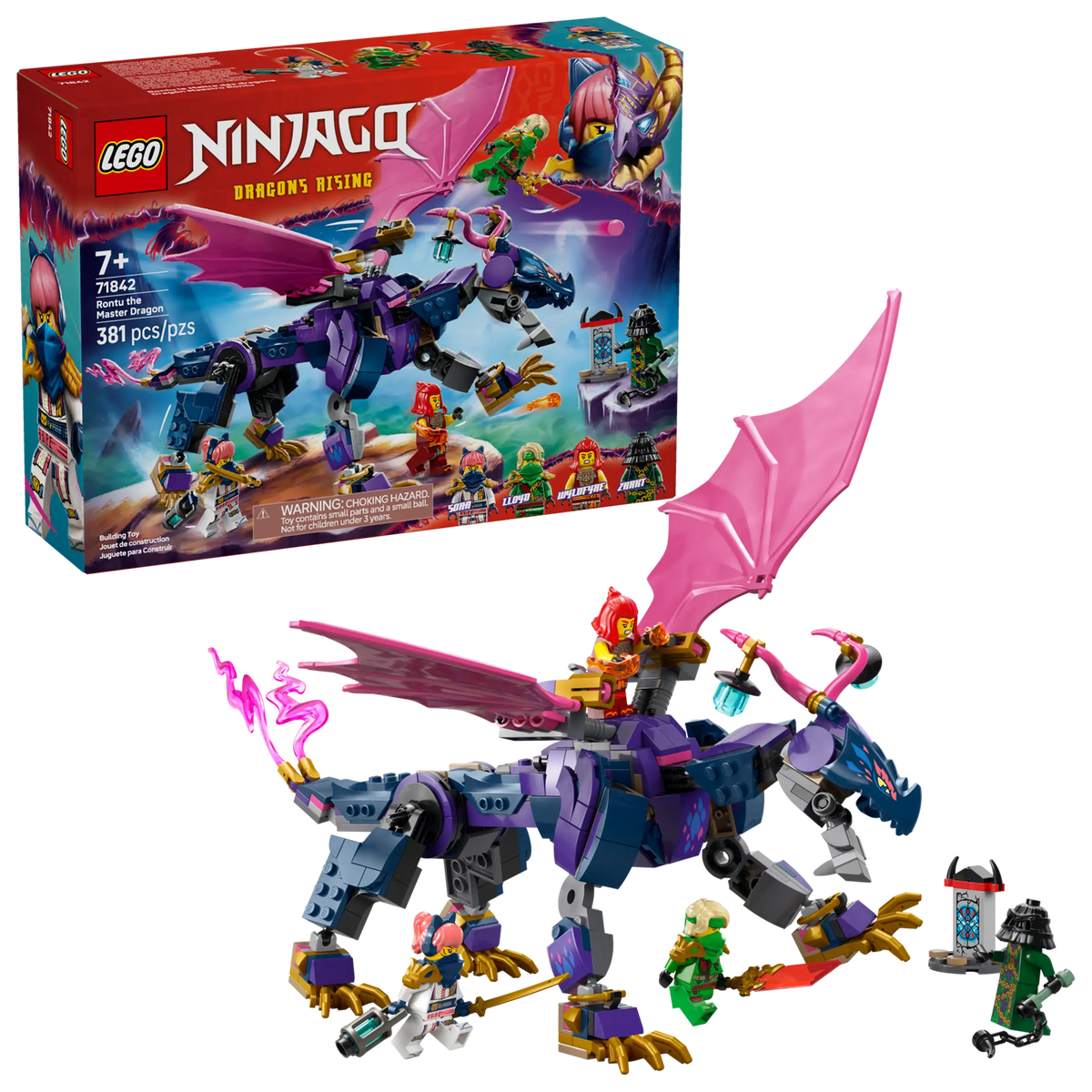 LEGO Ninjago 71842 Rontu-mestarilohikäärme