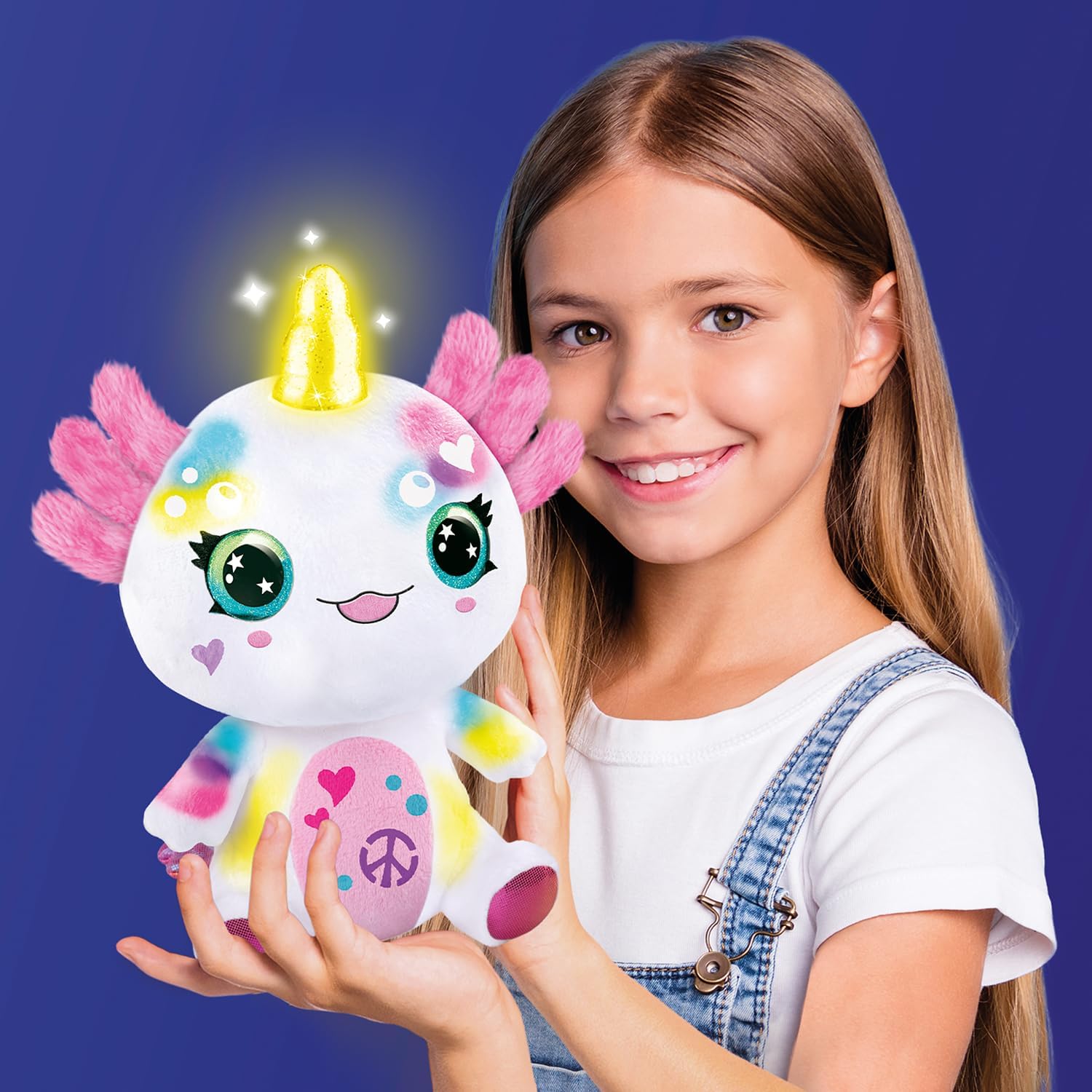 Airbrush Plush Aksolotli Värjättävä Pehmolelu