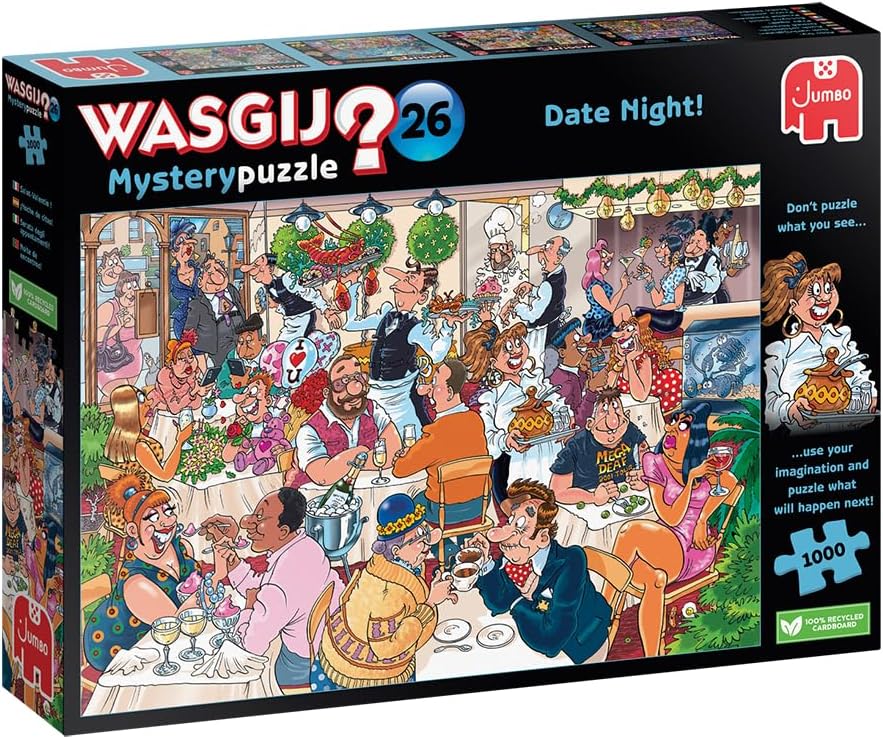 Wasgij Mystery 1000 Palan Palapeli Date Night!
