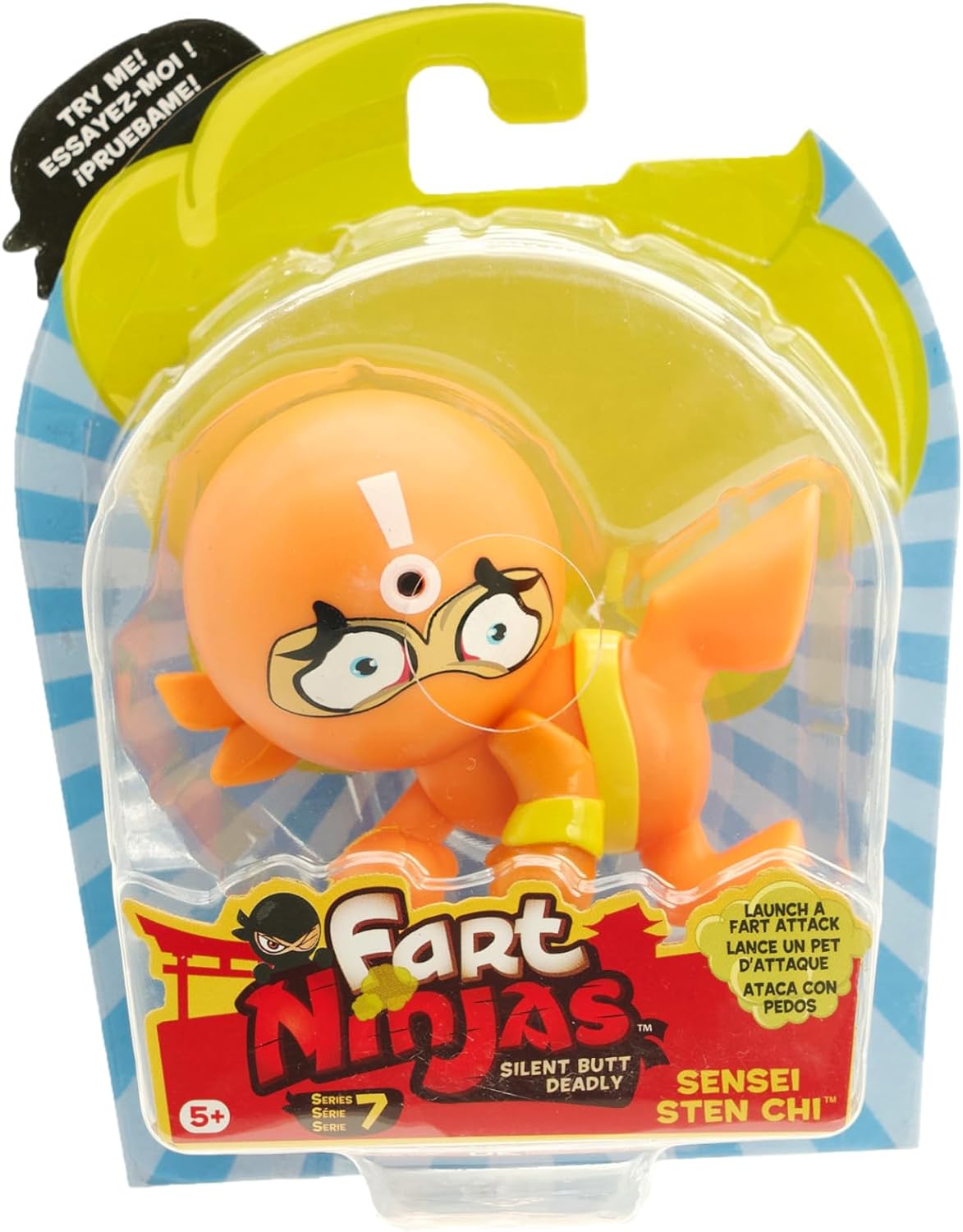 Fart Ninjas Piereskelevä Ninja Sensei Sten Chi
