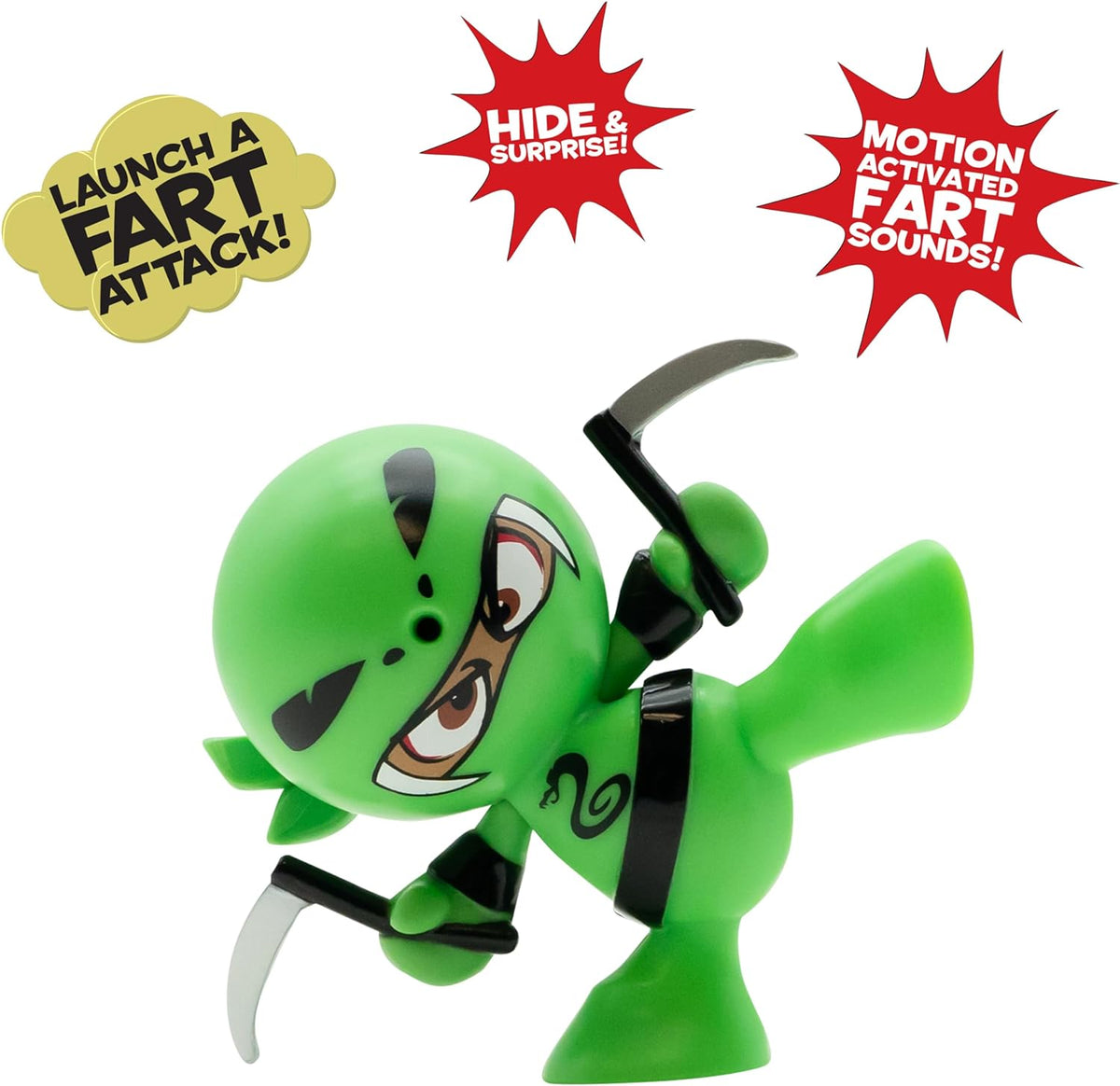Fart Ninjas Piereskelevä Ninja Grand Gasser