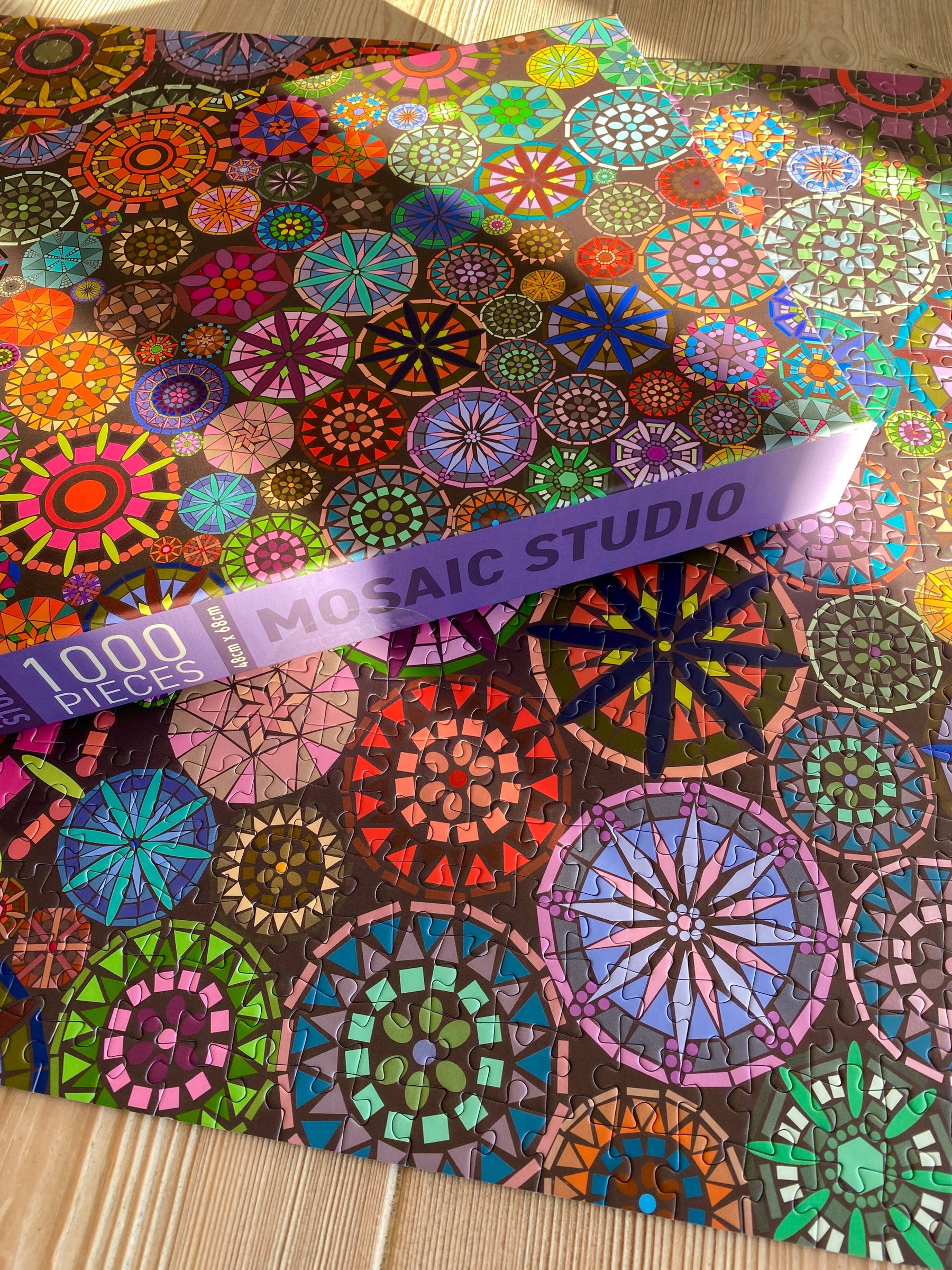 Penny Puzzle Mosaic Studio 1000 Palan Palapeli