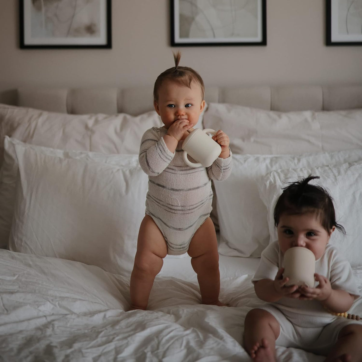 Mushie Pillimuki Silikonia Shifting Sand