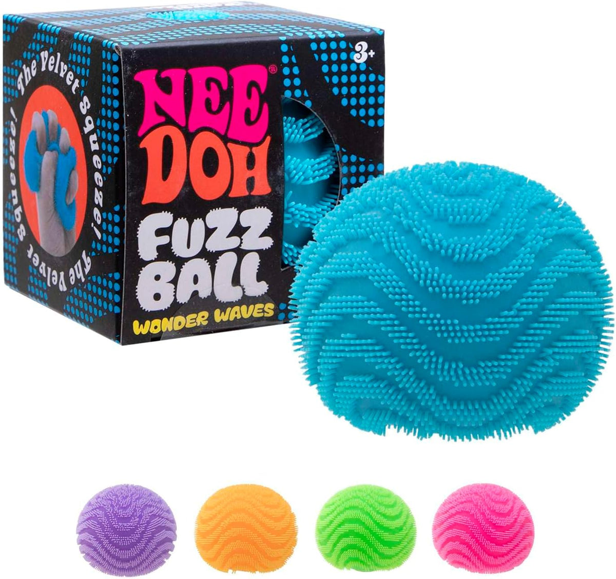 NEEDOH Fuzz Ball Puristeltava Pallo