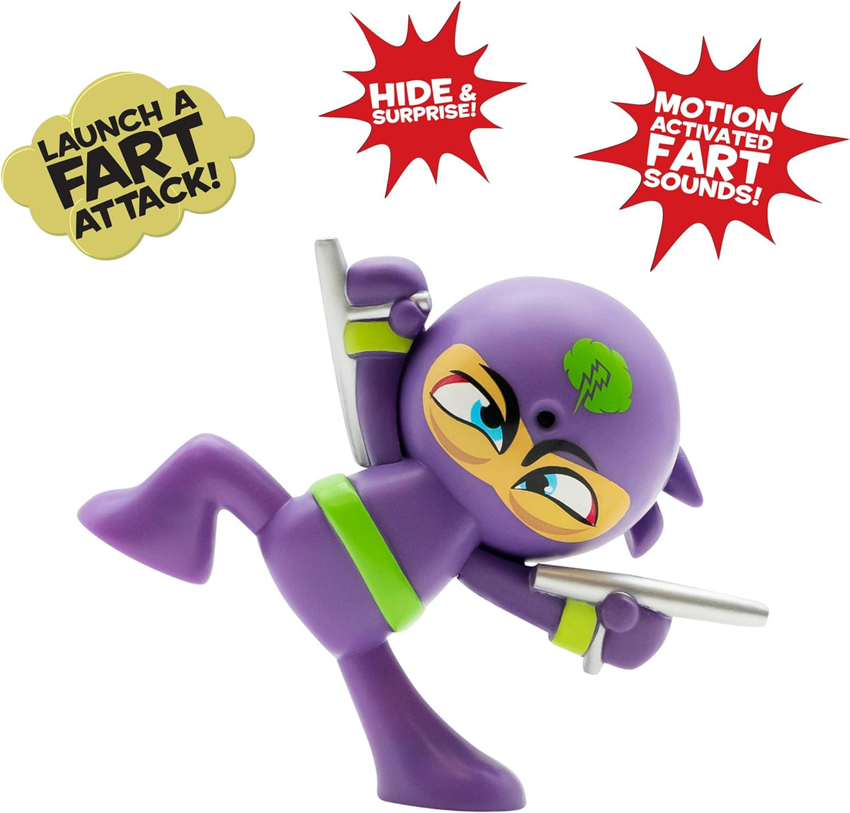 Fart Ninjas Piereskelevä Ninja Warrior Whistler