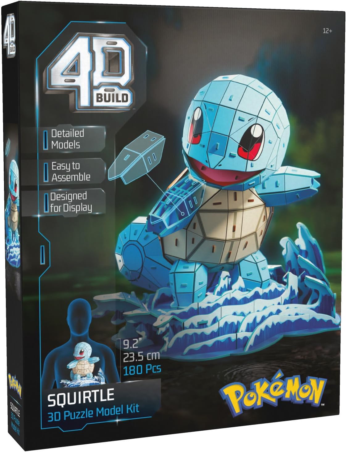 Pokemon 3D Palapeli Koottava Squirtle