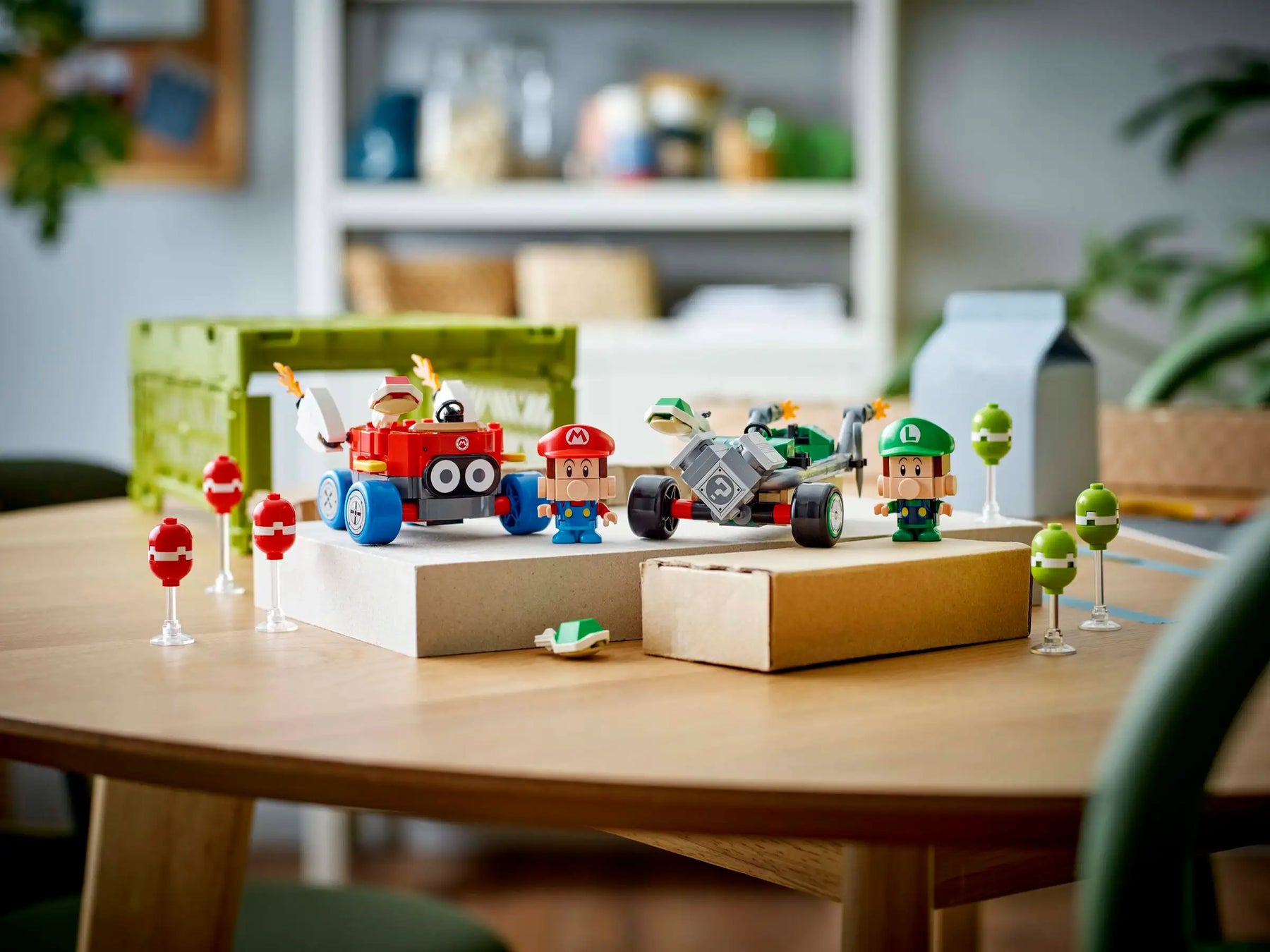LEGO 72034 Mario Kart™ – Baby Mario Vastaan Baby Luigi