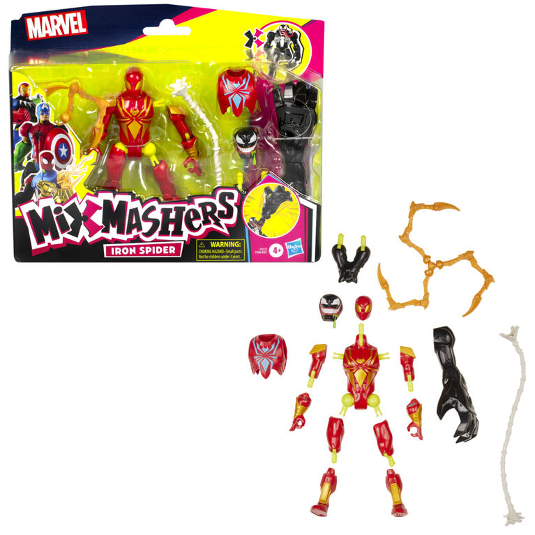 Marvel Mixmashers Iron Spider Figuuri 12,7cm