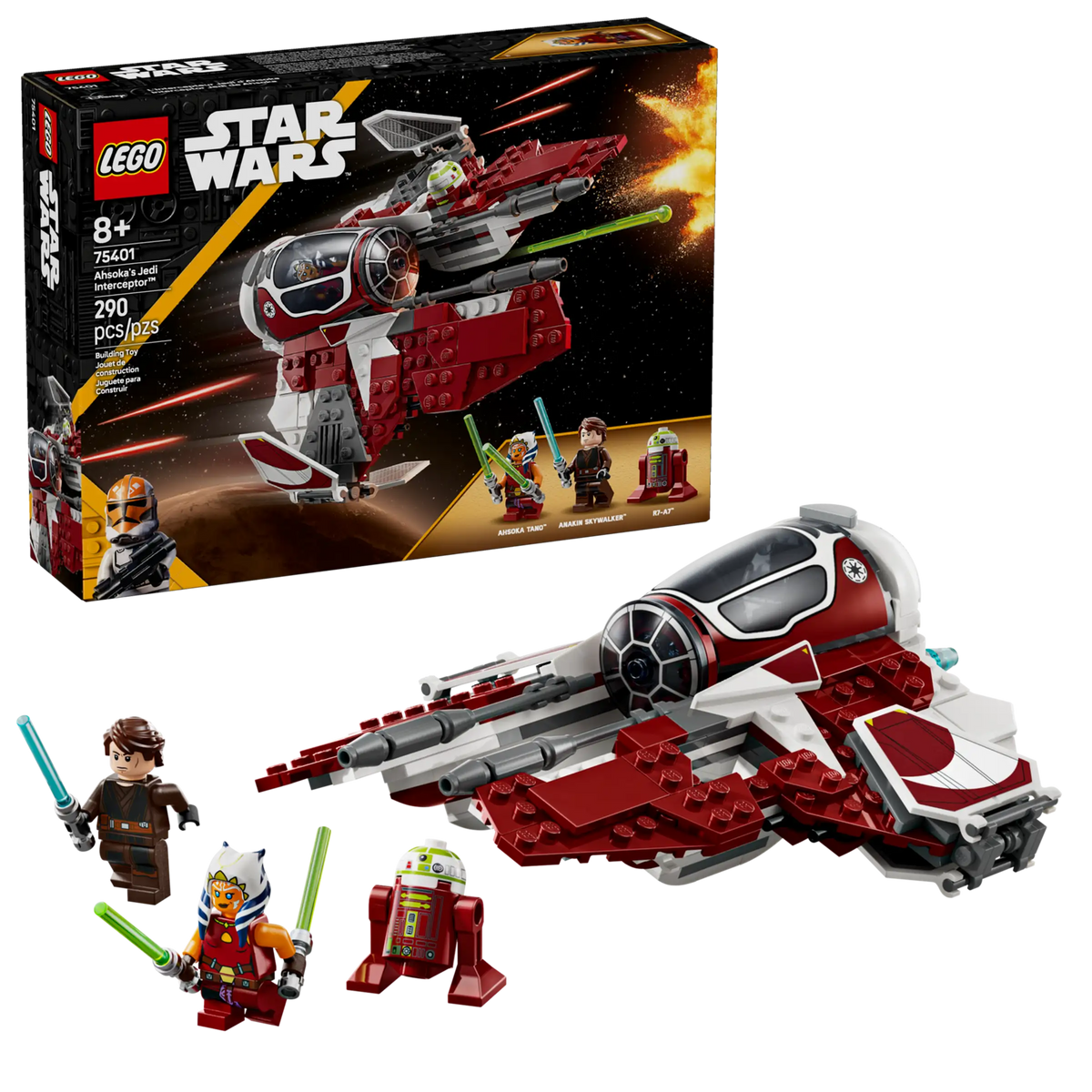 LEGO Star Wars 75401 Ahsokan Jedi Interceptor