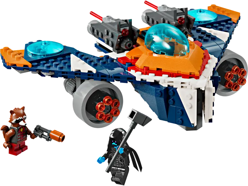 LEGO® Marvel 76278 Rocketin Warbird Vastaan Ronan