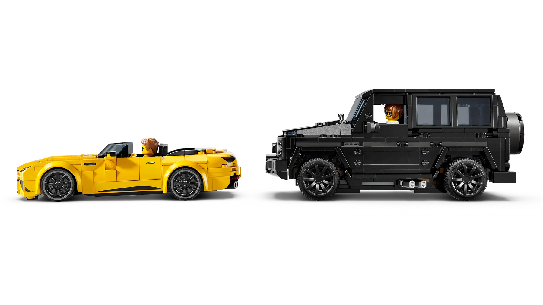 LEGO Speed Champions 76924 Mercedes-AMG G 63 ja Mercedes-AMG SL 63