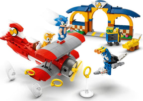 LEGO Sonic 76991 Tailsin Työpaja Ja Tornado Lentokone