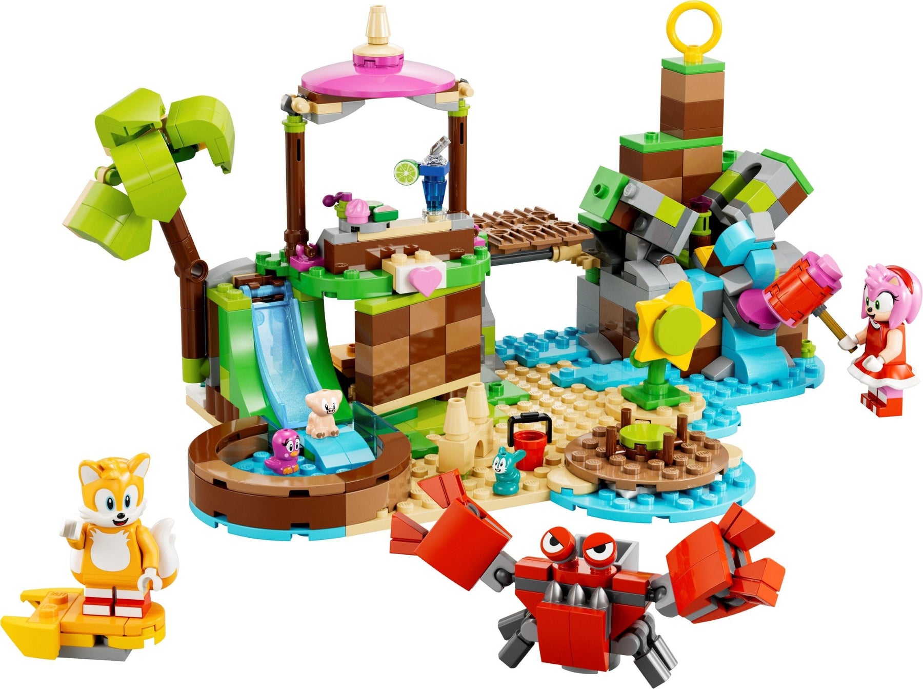 LEGO Sonic 76992 Amyn Pelastettujen Eläinten Saari