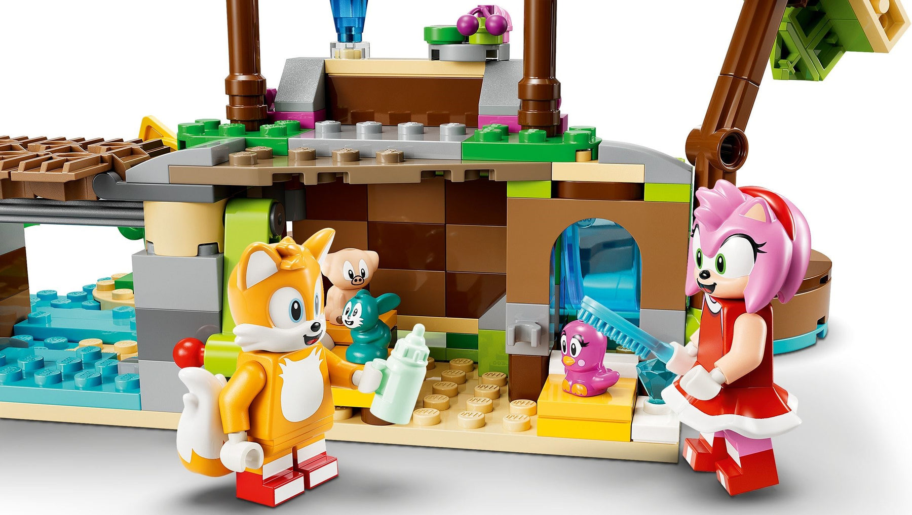 LEGO Sonic 76992 Amyn Pelastettujen Eläinten Saari